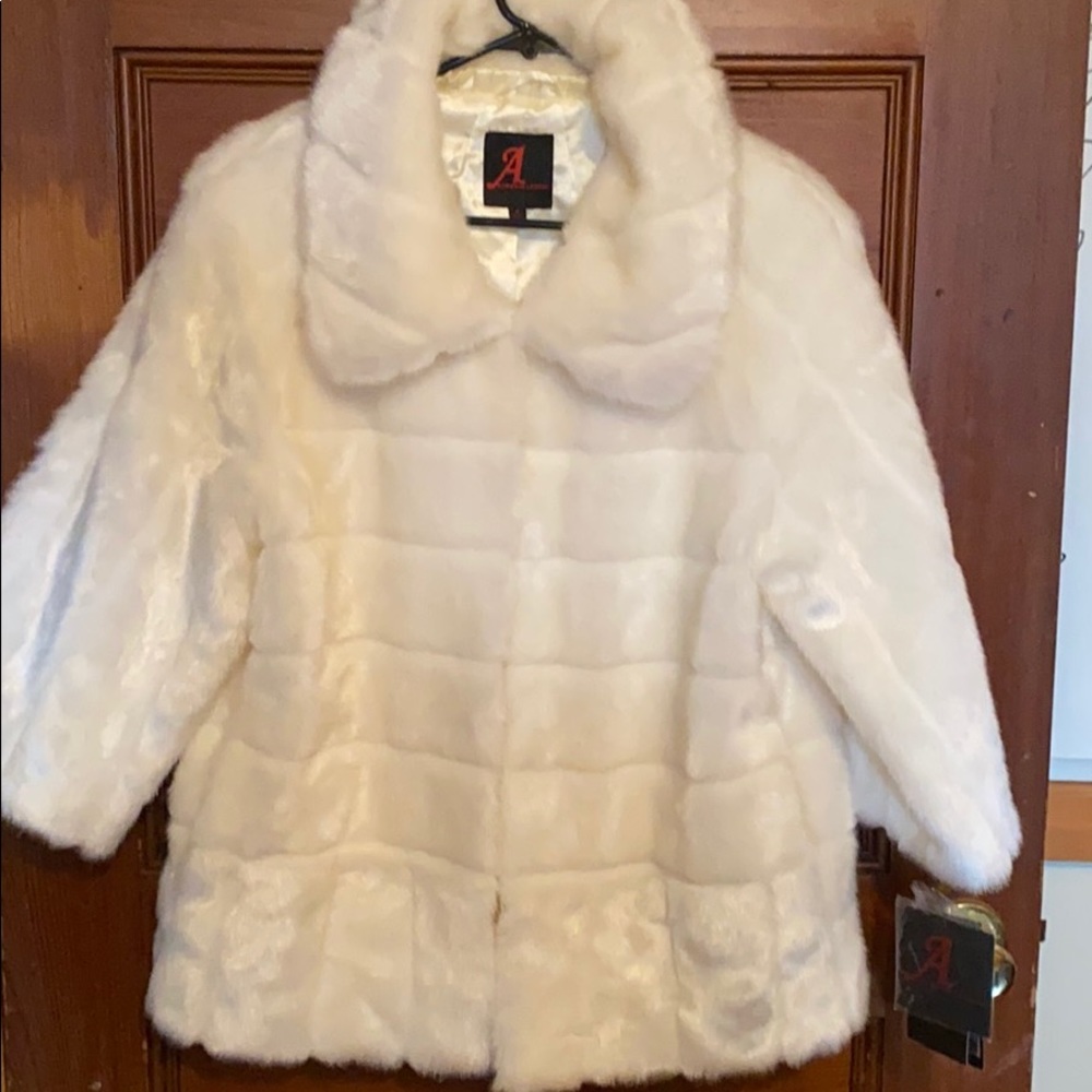 Faux fur jacket